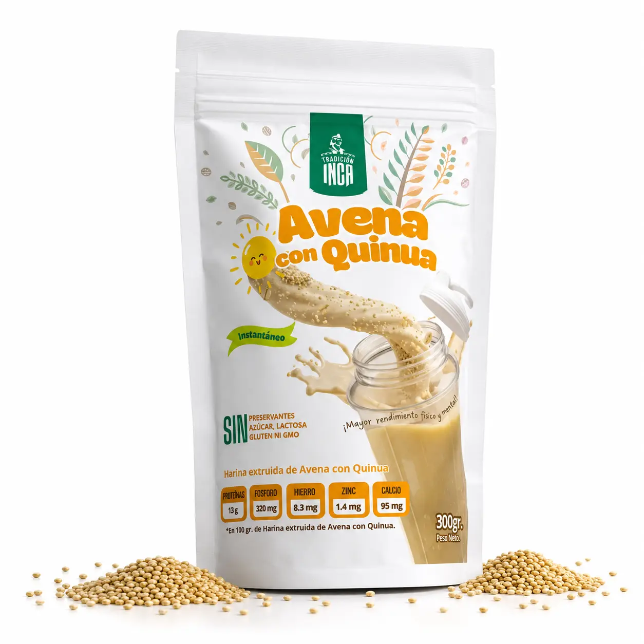 Avena con Quinua Instantánea Super Naturals Food
