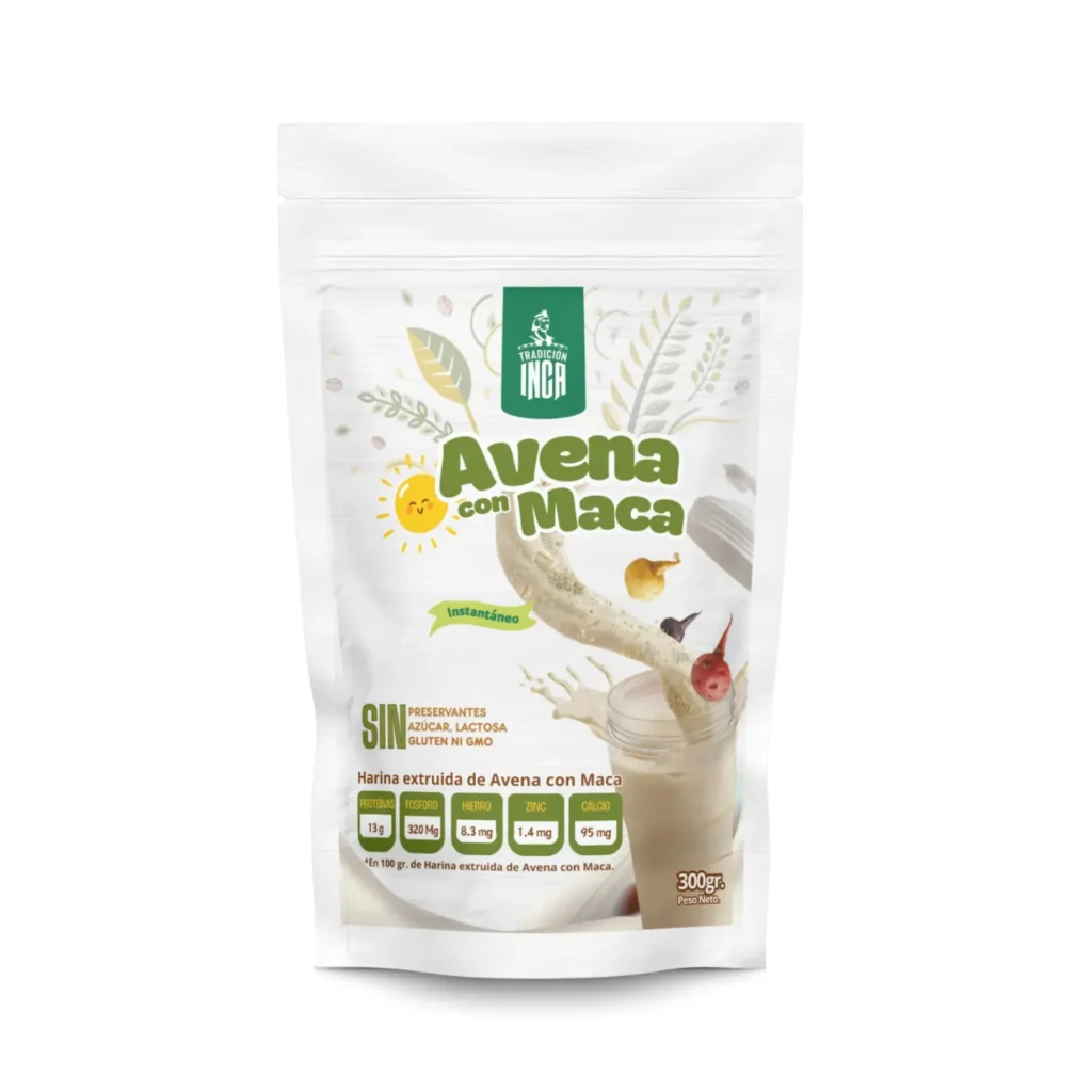 Avena con maca